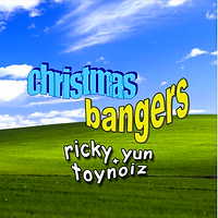 the microsoft word typical landscape wallpaper is shown with word art on top that says christmas bangers by ricky yun and toynoiz